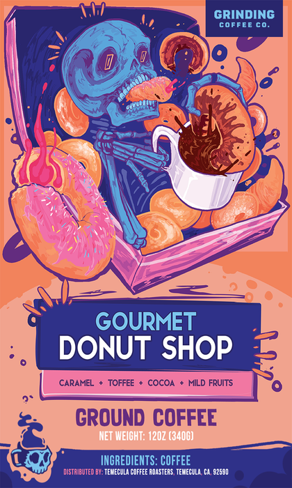 Gourmet Donut Shop - Grinding Coffee Co.