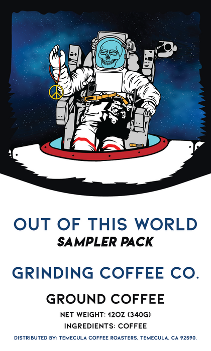 Out Of This World Sampler Pack - Grinding Coffee Co.